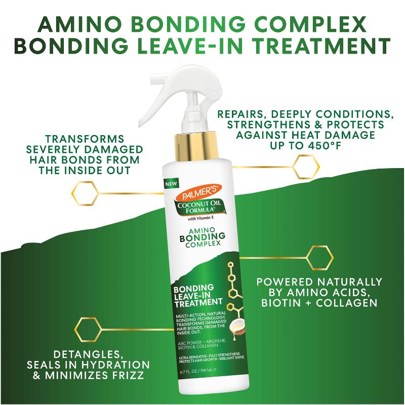 Palmer&#39;s Bonding Complex Leave-In Hair Treatment - 6.7 fl oz, 4 of 14