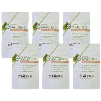 Aiya Organic Matcha Culinary Grade Tea - Case of 6/100 g