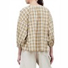 Women's Wo's Cotton Plaid Blous - GRADE & GATHER - 2 of 2