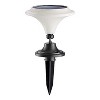 MAXSA® Innovations Solar-Powered White Integrated-LED Outdoor Martini Lamp Lights, 25 Lumens, 2 Pack - 2 of 4