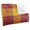 Midwestern State University Campus Plaid Spirit Silky Touch Super Soft Throw Blanket 50x60 - 3 of 4