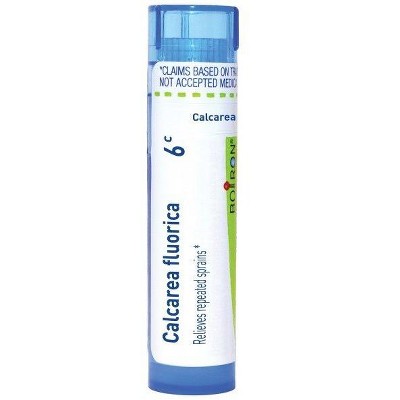 Calcarea Fluorica 6C by Boiron Homeopathic Single Medicine For Pain  -  1 Tube Pellet