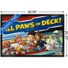 Trends International Nickelodeon Paw Patrol - On Deck Framed Wall Poster Prints - 3 of 4