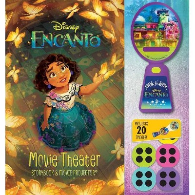 Disney Encanto: Movie Theater Storybook & Projector - by  Editors of Studio Fun International (Hardcover)