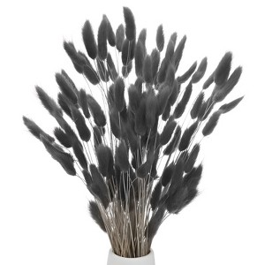 Unique Bargains Artificial Dried Flowers Realistic Look Pampas Bunny Tails Grass 17 Inch - 1 of 4