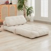 Mjkone Folding Sofa Bed, Convertible Sleeper Chair with Pillow - 3 of 4