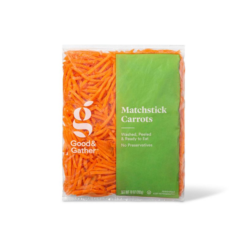 Matchstick Carrots - 10oz - Good & Gather&#8482;, 1 of 5