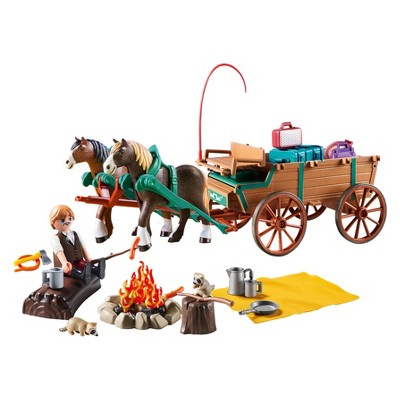 playmobil horse wagon