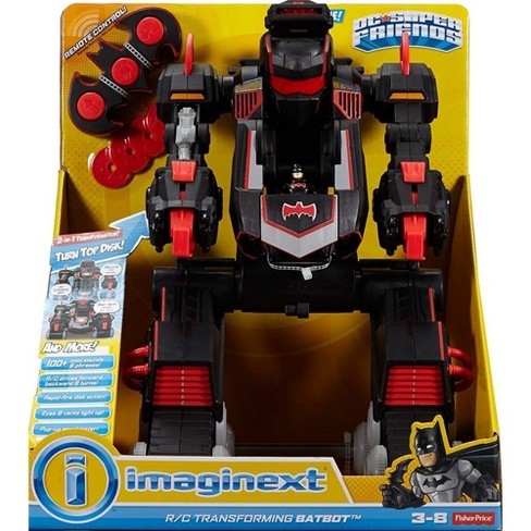 Imaginext Dc Super Friends Rc Transforming Batbot : Target