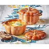 tagltd Orange Stoneware Individual Pumpkin Baker Dishwasher and Microwave Safe 7.0"Lx5.4"Wx4.4"H - 2 of 2