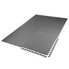Xspec 3/8" Thick 100 Sq Ft Steel EVA Foam Floor Exercise Gym Mat 25 pcs, Grey - 3 of 4