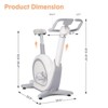 Exercise Bike, Magnetic Resistance Stationary Bike Cycling Bike with Tablet Holder and Comfortable Seat Cushion, 350 Lbs Capacity Fitness Bicycle - 2 of 4
