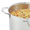 T-fal 6qt Stock Pot with Lid, Simply Cook Stainless Steel Cookware: Soup & Pasta Pot, Tempered Glass Lid, Dishwasher-Safe - 4 of 4