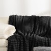 White Warm Blanket with Breathable and Soft for Couch and Bed - 3 of 4