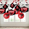 Big Dot of Happiness Karate Master - Martial Arts Birthday Party Hanging Decor - Party Decoration Swirls - Set of 40 - 3 of 4