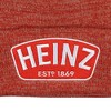 Heinz EST 1869 Adult Beanie Embroidered Patch Logo Cuffed Knit Skull Cap One Size Fits Most Red - 2 of 3