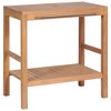 vidaXL Bathroom Vanity Cabinet Solid Teak 29.1 in.x17.7 in.x29.5 in. - 2 of 4