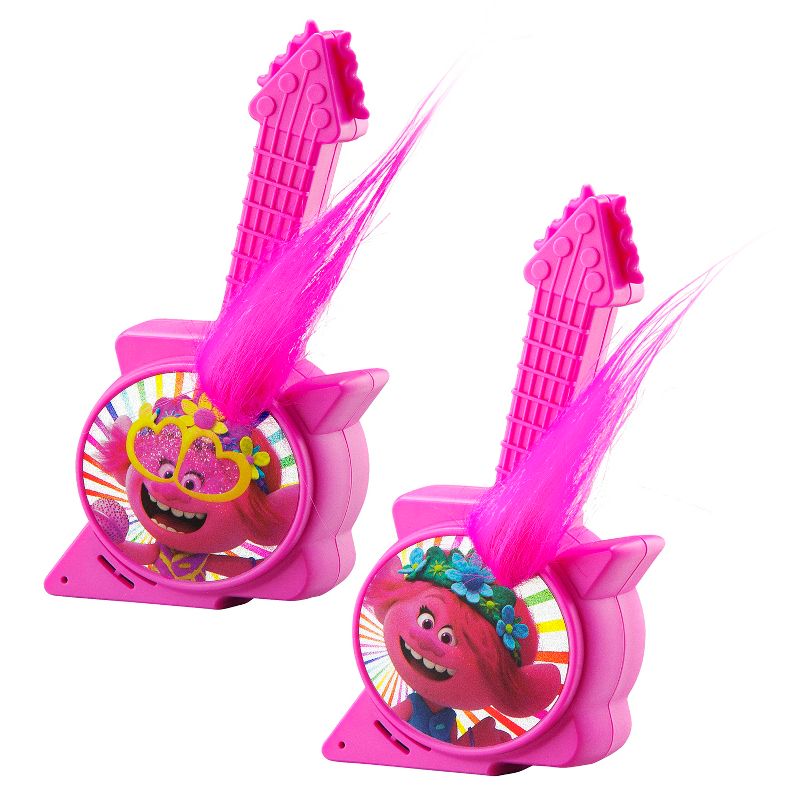 eKids Trolls Walkie Talkies for Kids, Indoor and Outdoor Toys for Fans of Trolls Toys - Pink (TR-207.EX0MI), 2 of 6