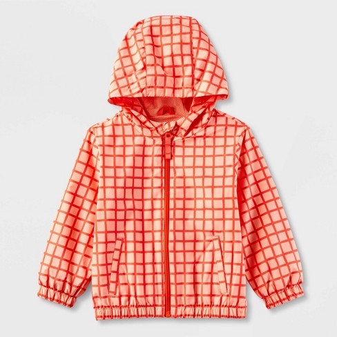 Baby Full Zip Windbreaker Jacket - Cat & Jack™ Orange 18m : Target