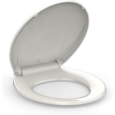 Whizmax Toilet Seat,Toilet Seat with Quick-Release And Quick-Attach, Plastic Toilet Seat with Soft Close, Never Loosen