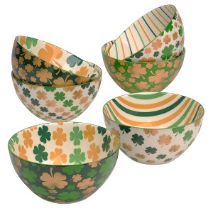 Certified International (Set of 6) St.Patrick's Day Dinning Bowls - 1 of 4