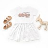 The Juniper Shop You Had Me At Aloha Toddler Dress - 5/6T - White Spot - 3 of 4