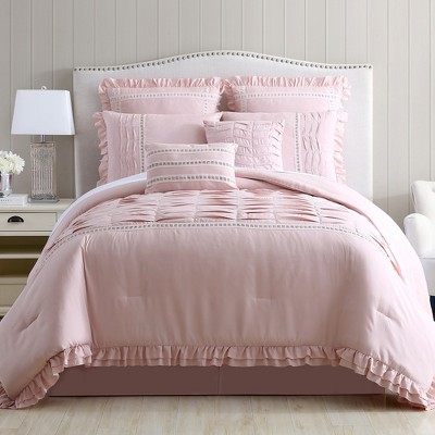 Target blush pink outlet comforter