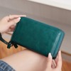 BEAFUP Women’s Wallet,RFID Blocking Wallet with Double Zipper & 12+ Card Slots - Large Capacity Travel Purse for Daily Use,and Shopping - 3 of 4