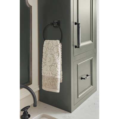 Matte Black Zinc Cabinet and Drawer Pull with Mounting Hardware