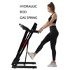 HFYee Walking Pad Treadmill with Incline 330 LB Capacity with Armrest Control, Pulse Monitor, LED Display, 3-in-1 Foldable Treadmill for Home - 2 of 4