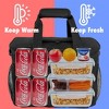 OPUX Soft Cooler Bag, Insulated Collapsible Lunch Tote for Men Work Camping Travel Beach, Portable Leakproof Large Box - 3 of 4
