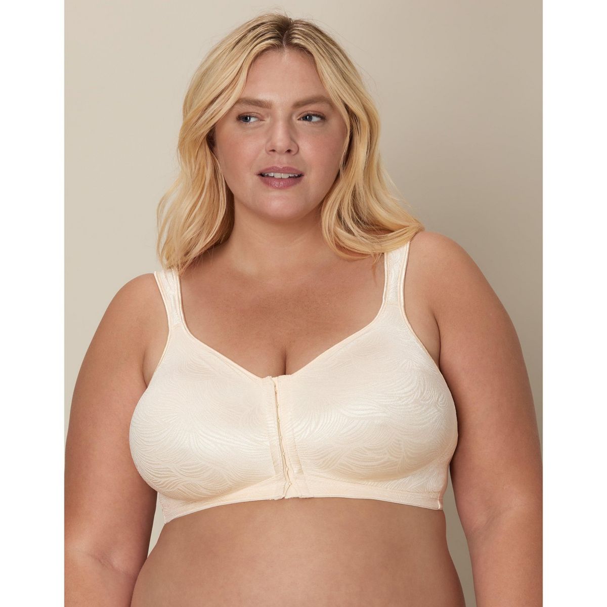 Playtex 18 Hour Front Close Wireless Bra with Back Support - thumbnail 7