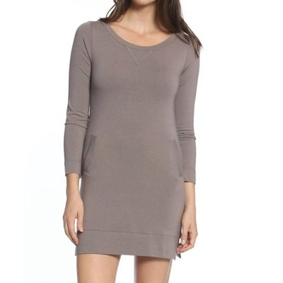 Women's Malibu Quarter Sleeve Lounge Dress - Twelve Eighty Eight