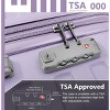 Coolife Luggage Sets 6 Piece with Duffel Bags, Hardside Expandable Suitcases with Spinner Wheels TSA Lock, Lavender - 3 of 4