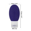 Unique Bargains Refillable Portable Silicone Pump Bottle for Travel 1 Pc - 4 of 4