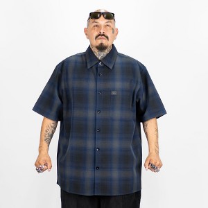 FB County Short Sleeve Checker Flannel Shirt - 1 of 4