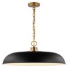 Nuvo Lighting Colony 1 - Light Pendant in  Matte Black/Burnished Brass - 2 of 4