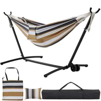 Yaheetech 2-people Hammock with Wheeled Stand