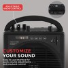 Pyle Portable PA Speaker Amplifier & Microphone System, Bluetooth Wireless Streaming - Black - 4 of 4