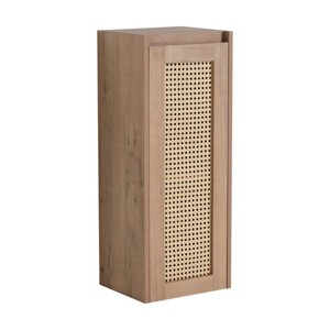ChicFurnit Bathroom Storage Cabinets Floating Side Cabinet With Soft Close Doors And Modern Storage For Small Spaces, Beige, 11.81"*9.81"*29.5" - 1 of 4