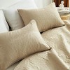 BAGOKIE All Seasons 2/3PCS Quilt Bedding Set with Quilt & Pillow Sham Bed Cover - 2 of 4