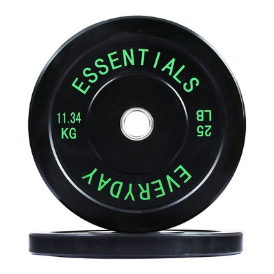 Standard Weight Plates 2 x 5lb 2 x 3lb 1” Plate 16lbs Total Rubber Wrapped