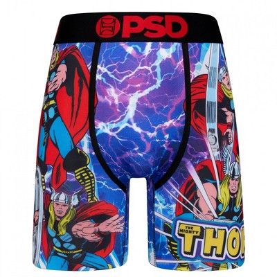 Mens Thor Metal Art PSD Boxer Briefs