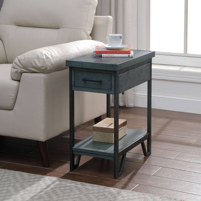 24/7 Shop At Home Imbraxa 1 Drawer Side Table  , 3 of 6