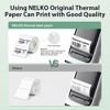 FLEXYVA Thermal Labels for FLEXYVA PM220 Label Maker, 1.57'' x 1.18'' (40x30mm), Waterproof, 1 Roll of 230 Self-Adhesive Thermal Paper (White) - 3 of 4
