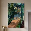 Art Remedy Entrance with Fountain Impresionism Landscape Wall Art Unframed - 2 of 4
