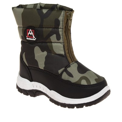 Avalanche Girls Boys Unisex Lace Up Combat Hiker Trailing Boots: Kids'  Ankle Boots, Low-heel Short Booties, Outdoor Shoes ( Little Kids/big Kids )  : Target