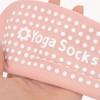Anna-Kaci Active Women's Non-Slip Ballet Grip Socks with Crisscross Elastic Straps - 4 of 4