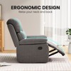 Infurnic Accent Chairs, Recliner Accent Chairs with Adjustable Back for Living Room Chair for Living Room Bedroom, Gray, 34.2"*32.2"*39.3" - 2 of 4