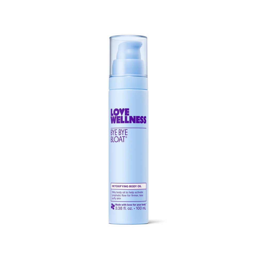 Love Wellness Bye Bye Bloat Detoxifying Body Oil - 3.38 fl oz